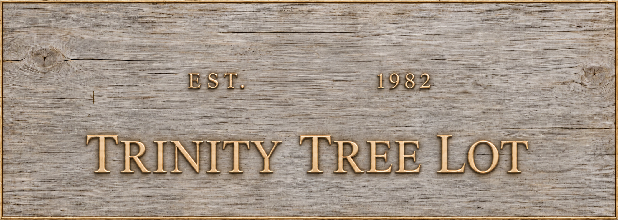 Trinity Tree Lot &mdash; established 1982